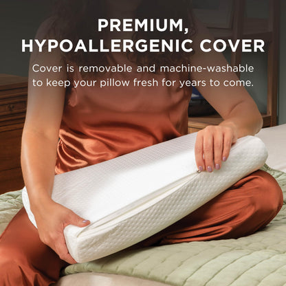 Tempur-Pedic TEMPUR Neck Pillow, Small Profile, White
