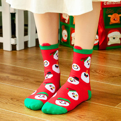 Haawooky 12 Pairs Christmas Socks,Fun Colorful Holiday Socks,Novelty Cozy Crew Sock Set for Women,Men,Funny Xmas Gifts