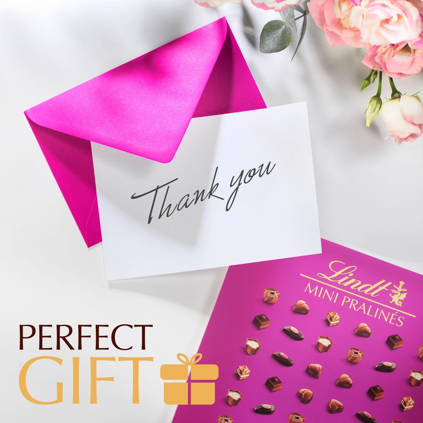 Lindt Mini Pralines, Assorted Chocolate Pralines with Premium Filling, Easter Chocolate Candy, 6.2 oz Gift Box