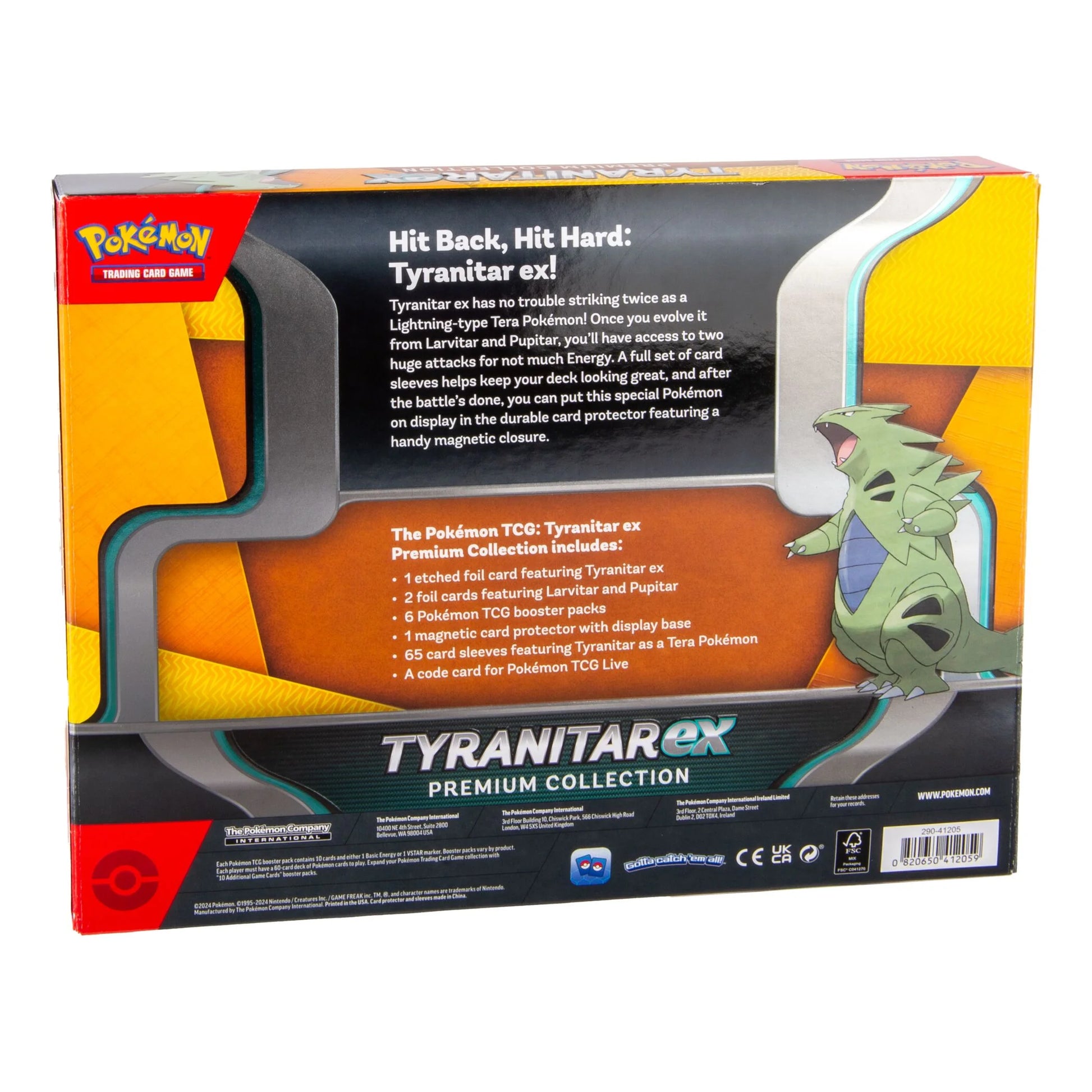 Pokemon Trading Card Games Tyranitar Ex Premium Collection