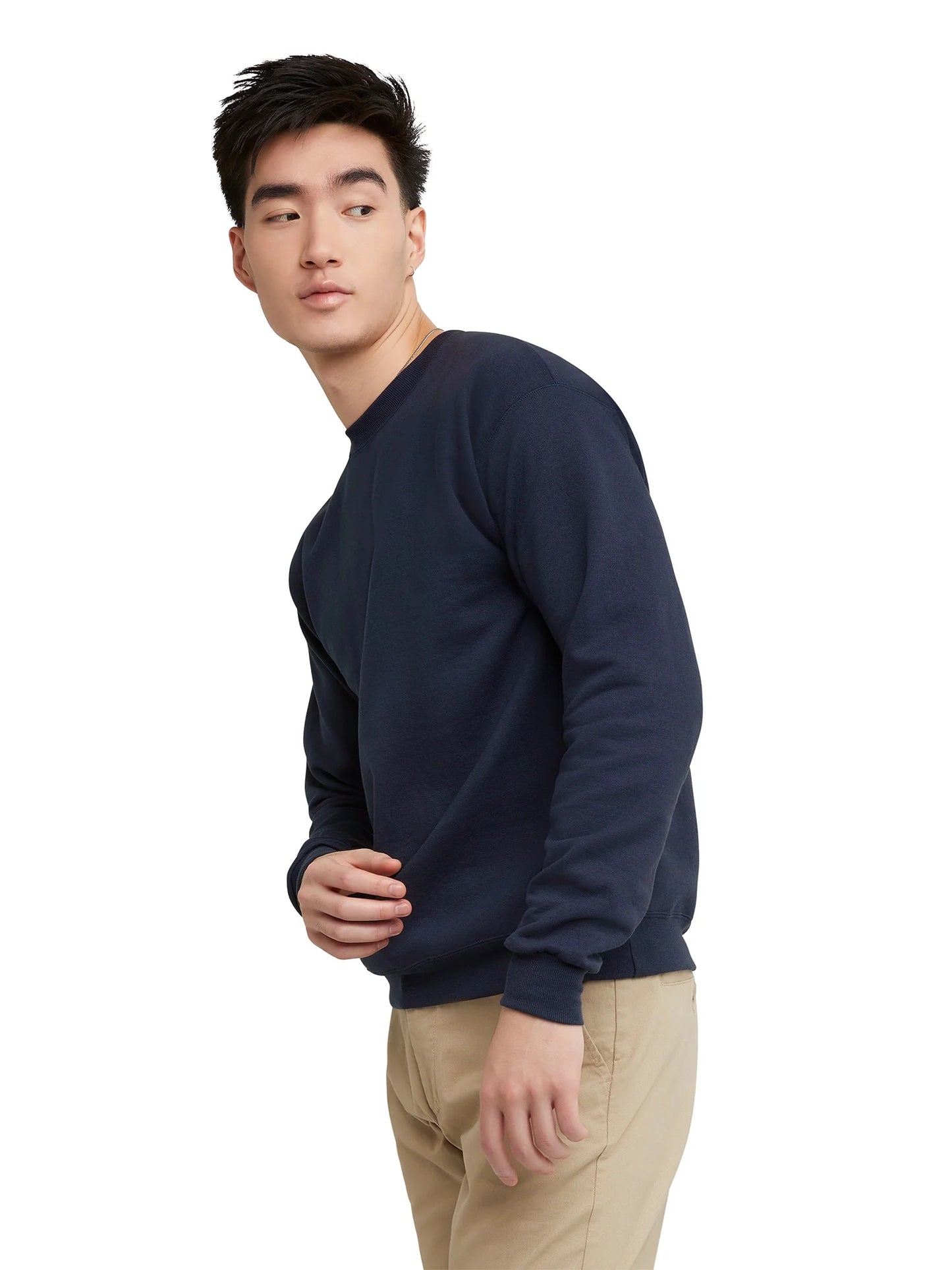 Hanes Men's and Big Men's EcoSmart Fleece Sweatshirt, up to Sizes 5XL