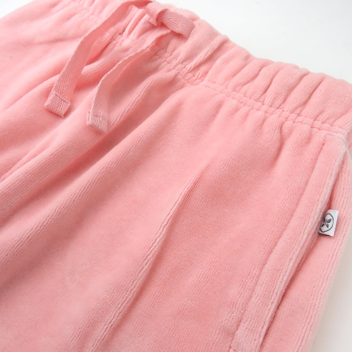 HonestBaby 2-Piece Cozy Velour Sweatshirt and Jogger Sweatpants Set 100% Organic Cotton for Toddler, Baby Boys, Girls, Pink, 0-3 Months