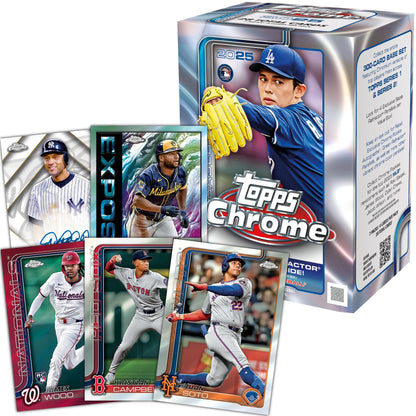 Topps 2025 Chrome Baseball - Factory Sealed - Value Box