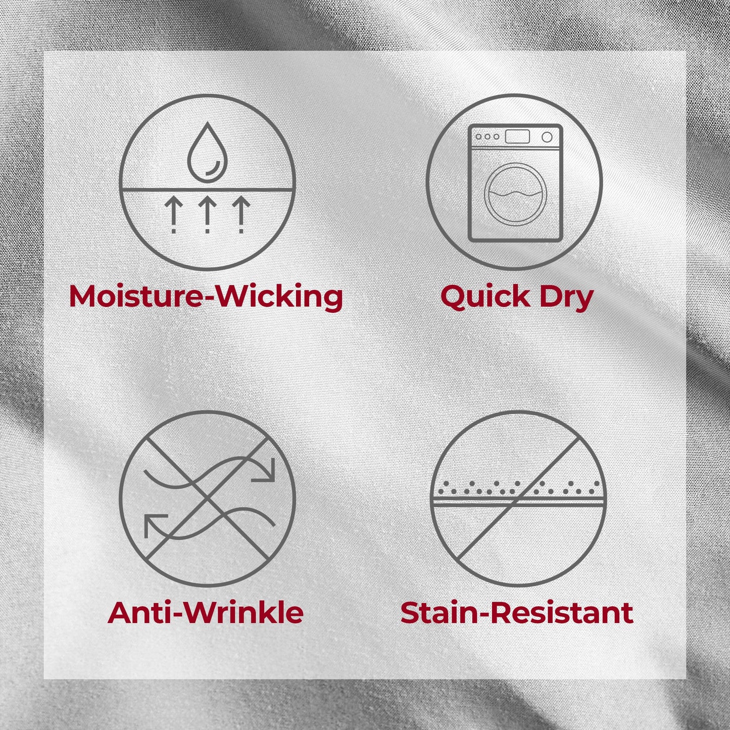 Mellanni Split King Sheets Set - 5 PC Iconic Collection Bedding - Hotel Luxury, Extra Soft, Cooling Bed Sheets - Wrinkle, Fade, Stain Resistant (Split King, Light Gray)