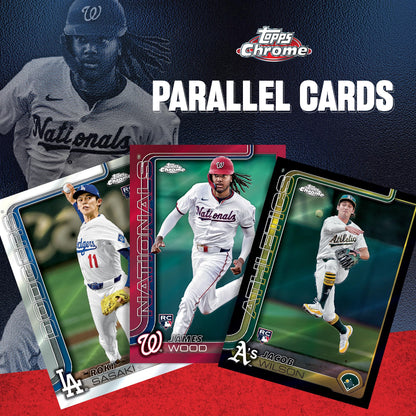 Topps 2025 Chrome Baseball - Factory Sealed - Value Box