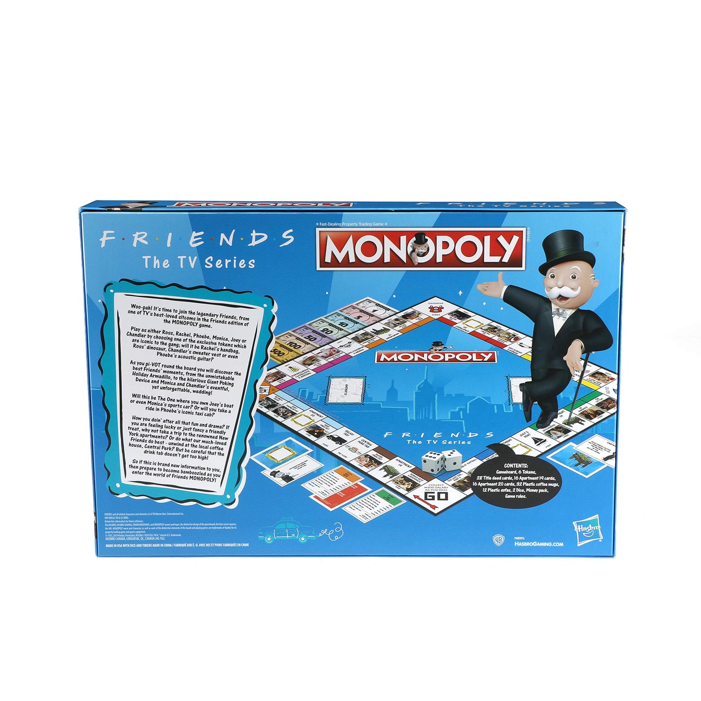 Monopoly Hasbro Gaming Friends The TV Series Edition Board Game for Ages 8 and Up (Amazon Exclusive)