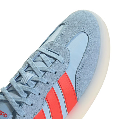 adidas Women's Barreda Decode Sneaker, Clear Sky/Bright Red/White, 9