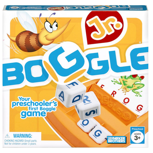 Hasbro Gaming Boggle Junior, Preschool Board Game, Ages 3 and Up (Amazon Exclusive)