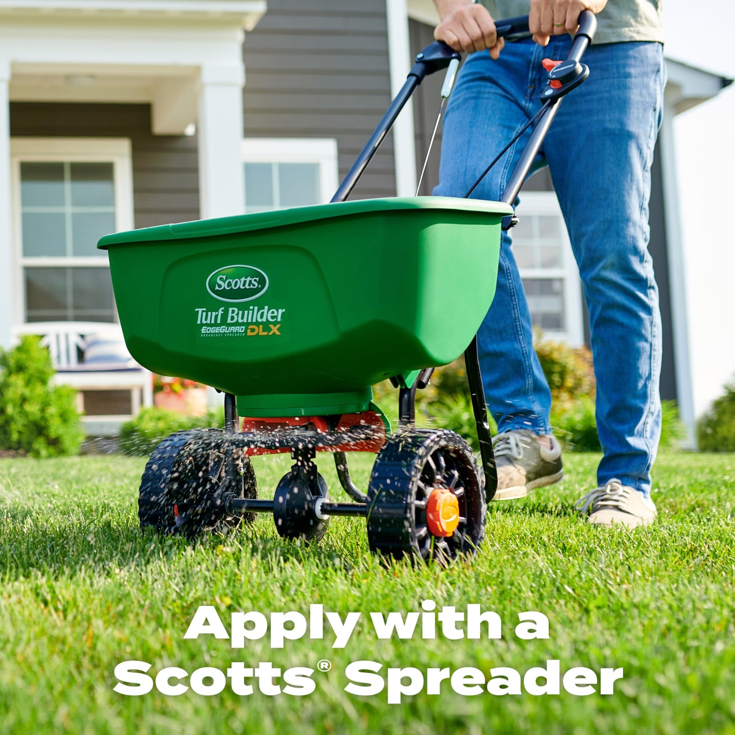 Scotts Turf Builder Lawn Food - Fertilizer for All Grass Types, 15,000 sq. ft., 37.50 lbs.