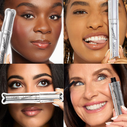 tarte lights, camera, lashes platinum voluminizing mascara - black - full size