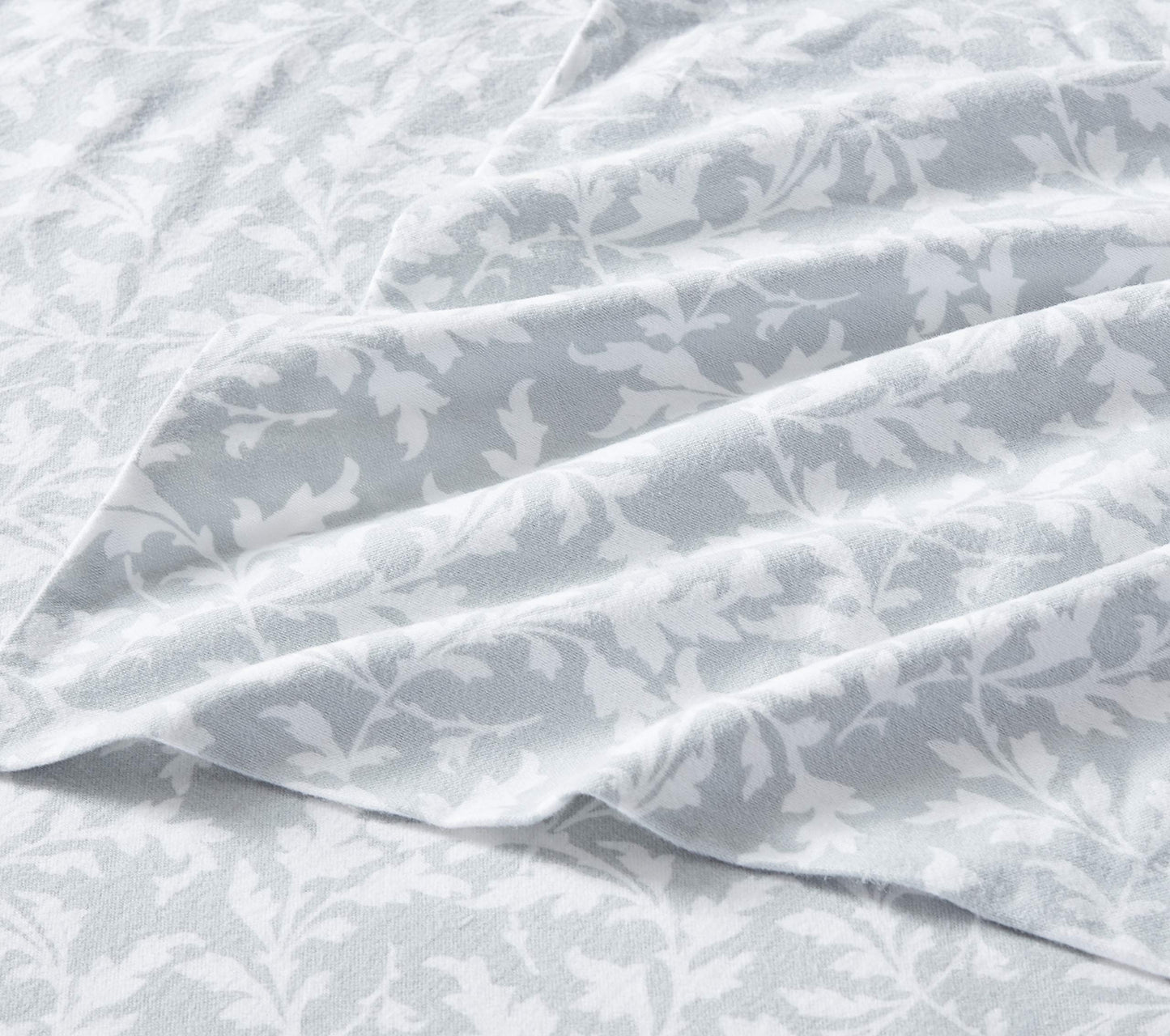 Laura Ashley Home - Queen Sheets, Cotton Flannel Bedding Set, Brushed for Extra Softness & Comfort (Crestwood, Queen)
