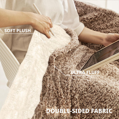 Templewet Heated Blanket Electric Throw 50" x 60" -Heated Throw Blanket with 5 Heating Levels & 3 Hours Auto Off,Machine Washable,ETL & FCC Certification,Over-Heat Protect（Racoon）