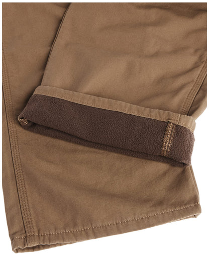 Wrangler Authentics Men's Fleece Lined Carpenter Pant,Autumn Khaki,34W X 30L