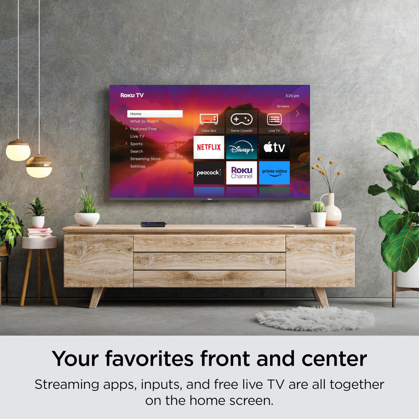 Roku Smart TV – 75-Inch Plus Series 4K QLED RokuTV with Roku Voice Remote Pro, Dolby Vision, Striking 4K Resolution, Automatic Brightness, & Seamless Streaming – Live Local News & Sports