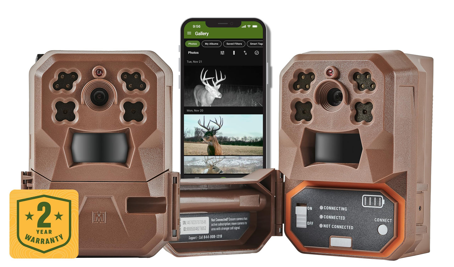 Moultrie Edge Cellular Trail Camera 33 MP 2PK