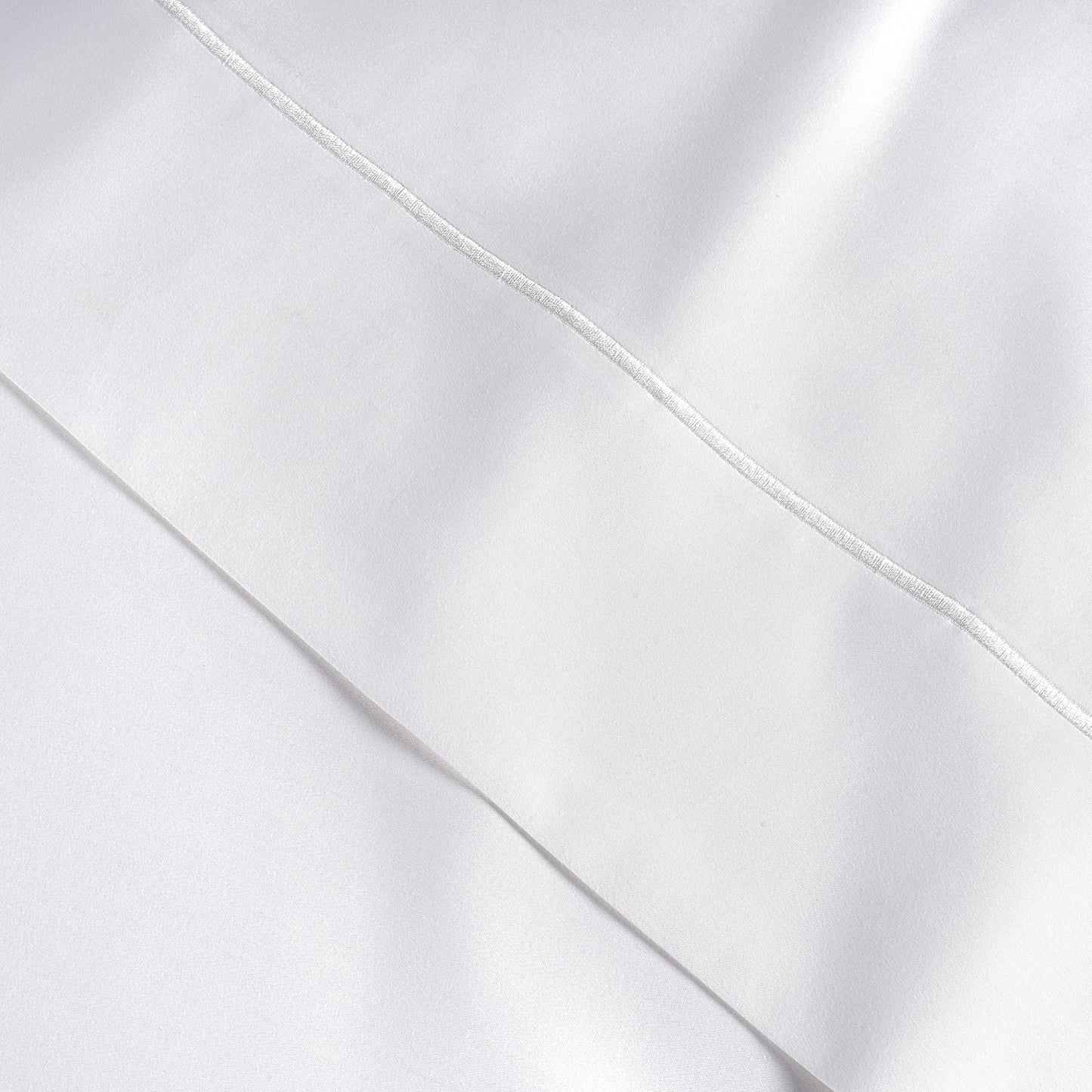 LANE LINEN 100% Egyptian Cotton Sheets Queen Size - 1000 Thread Count White Bed Sheets for Queen Size Bed, Long Staple Cotton Bedding Sheets, Sateen Weave, Luxury Hotel Sheets, Fits upto 17" Mattress