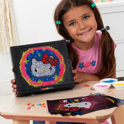 Lite Brite Super Bright HD, Hello Kitty Edition - Create Art with Light, Enhances Creativity, Gift for Girls and Boys Ages 6+