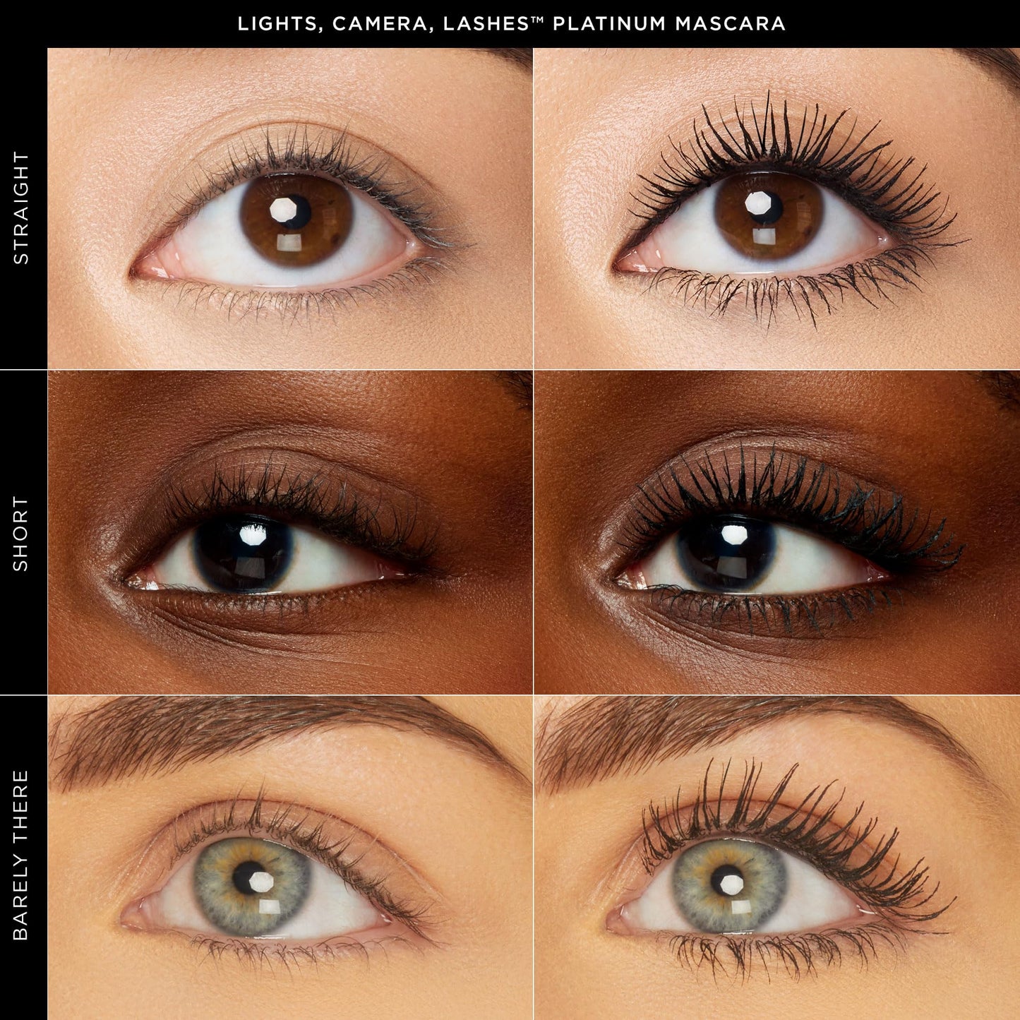 tarte lights, camera, lashes platinum voluminizing mascara - black - full size