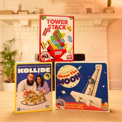 Kollide By Relatable, Exciting Magnetic Game For Family Game Night, Great Fun Games For Kids, Includes 1 Rope, 20 Magnets, And Instructions, Perfect Stocking Stuffers, Thanksgiving Activities for Kids