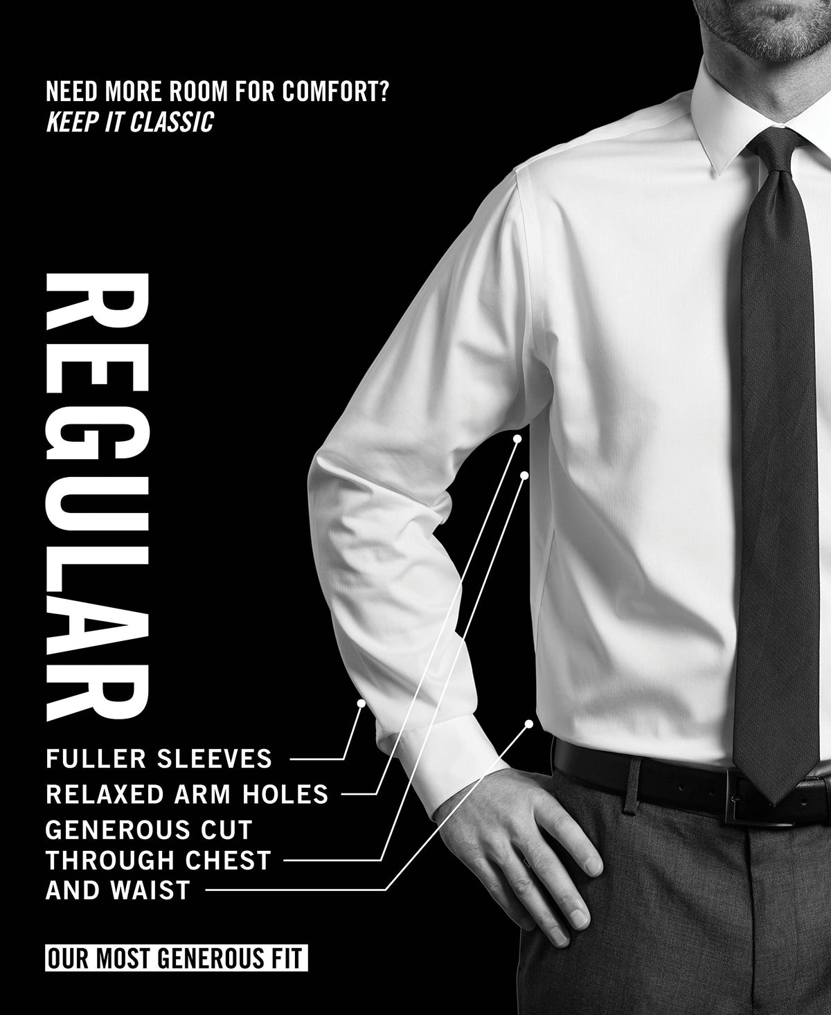 Unlisted by Kenneth Cole mens Regular Fit Solid Dress Shirt, Black, 15 -15.5 Neck 32 -33 Sleeve US