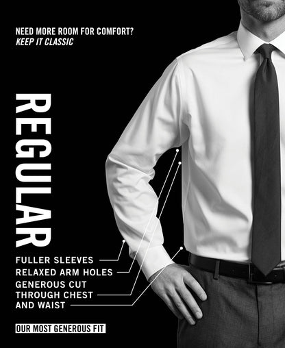 Unlisted by Kenneth Cole mens Regular Fit Solid Dress Shirt, Black, 15 -15.5 Neck 32 -33 Sleeve US