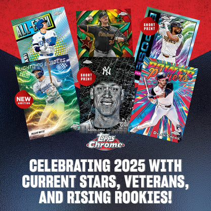 Topps 2025 Chrome Baseball - Factory Sealed - Value Box