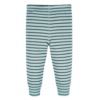 Gerber Baby Boys Toddler Zip Hoodie & Joggers Clothing Set Turquoise Penguin 6-9 Months