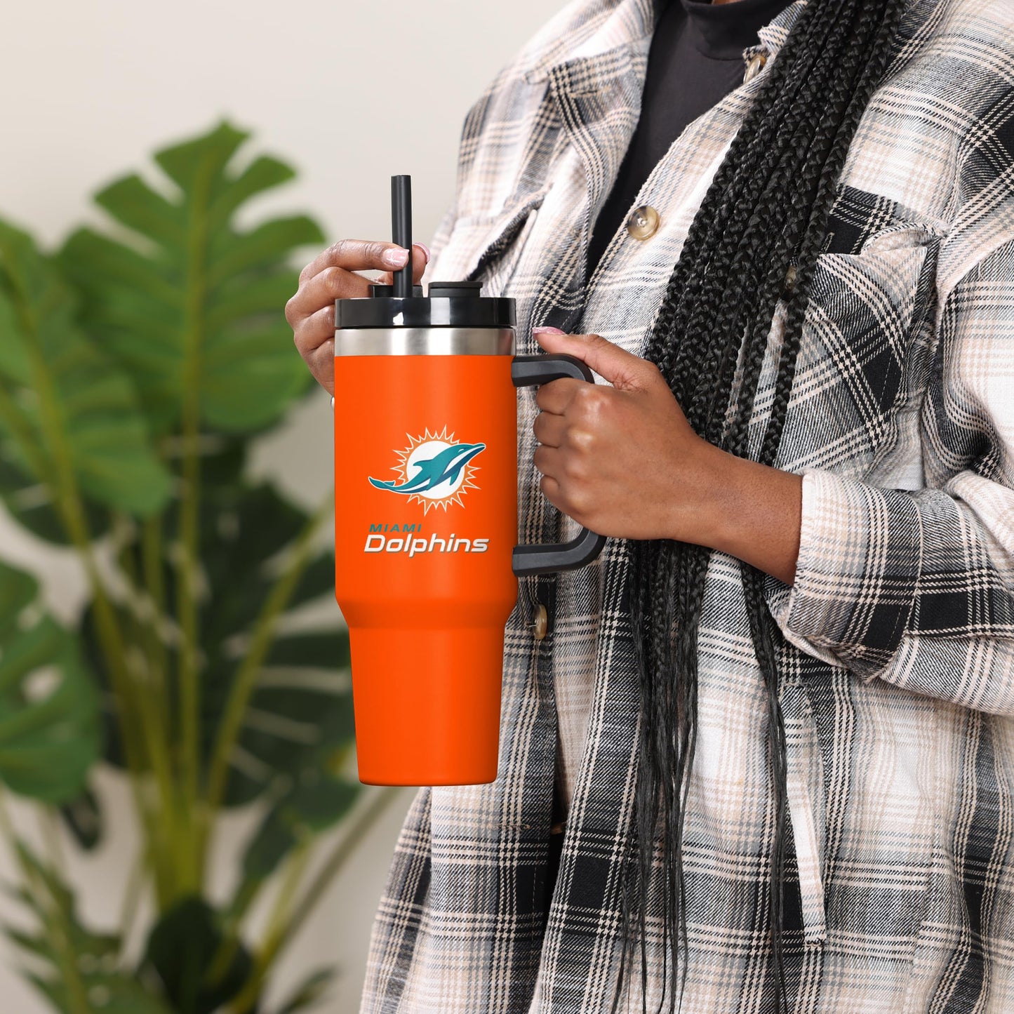 FOCO Miami Dolphins NFL 40 oz XL Tumbler - Team Color