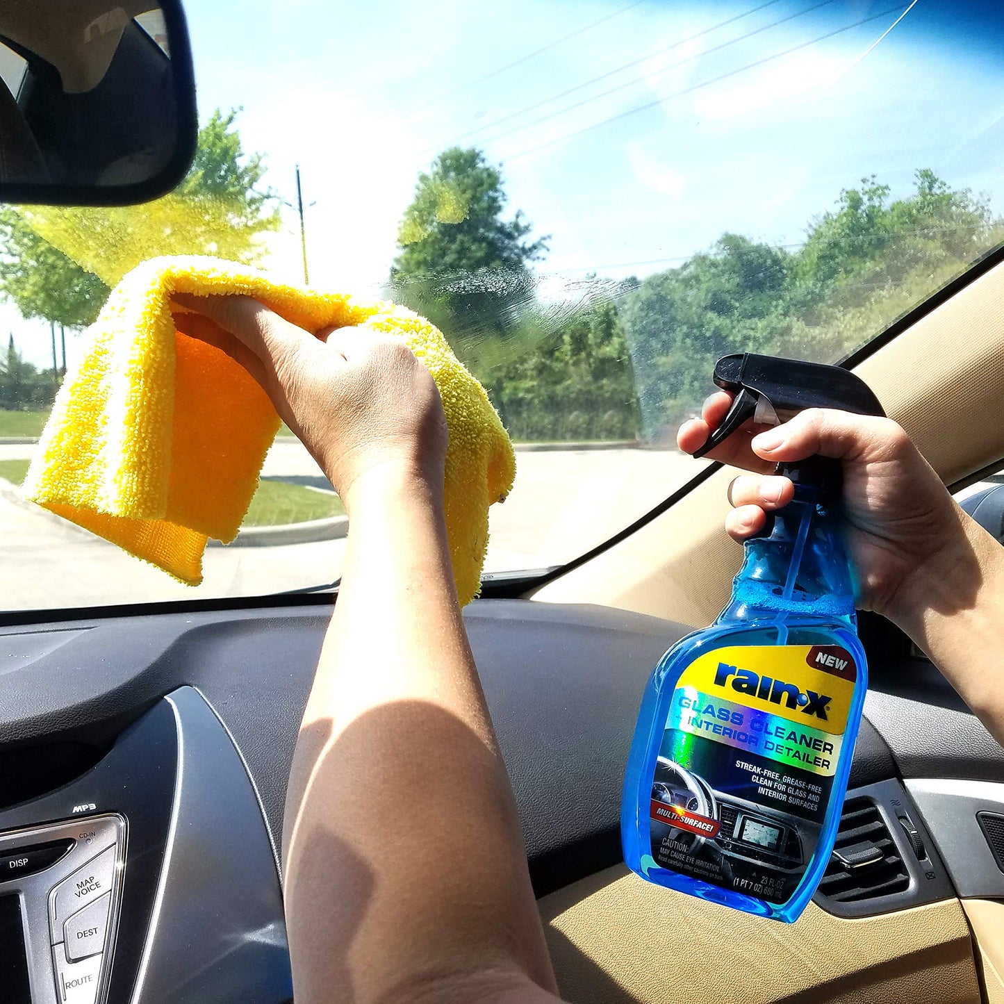 Rain-X 620138 Glass Cleaner + Interior Detailer - 23oz