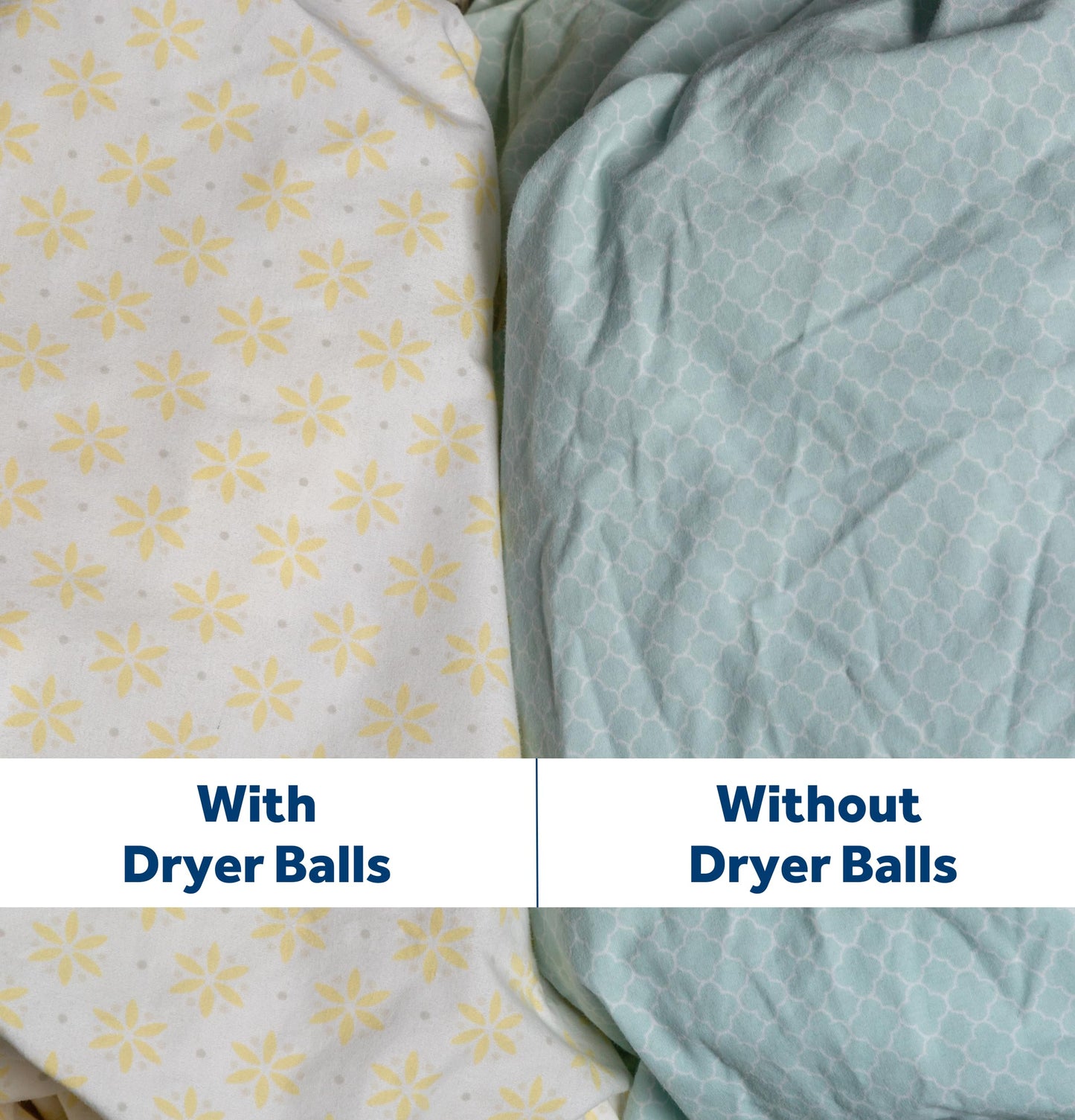 GE Appliances Wool Dryer Balls, XL Reusable Natural Fabric Softener Made of 100% Pure New Zealand Wool, Set of 3