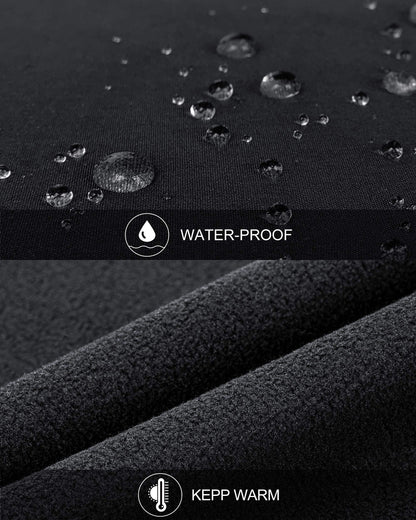 33,000ft Men's Lightweight Softshell Vest Outerwear Zip Up Fleece Lined Windproof Sleeveless Jacket for Golf Running Hiking