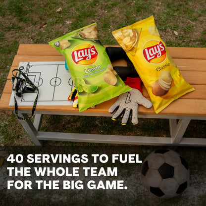 Lay's Barbecue Flavored Potato Chips, 40 Count