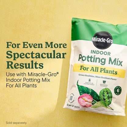 Miracle-Gro Indoor Plant Food Spikes for All Plants, Fertilizer Spikes for Houseplants, Flowers, Vegetables, and Herbs, 48 Spikes