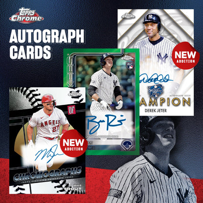 Topps 2025 Chrome Baseball - Factory Sealed - Value Box