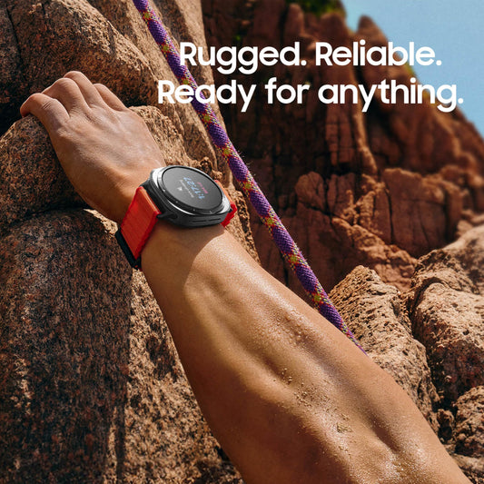 Samsung Galaxy Watch Ultra (2025) 47mm LTE Smartwatch + $100 Gift Card, Titanium Casing, Advanced Sleep Coaching, Running Coach, Energy Score, GPS, Titanium Silver [US Version, 2 Yr Warranty]