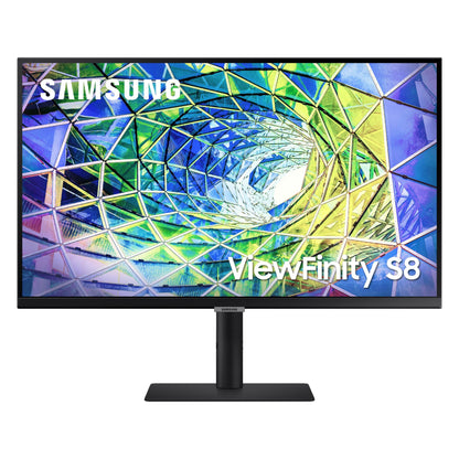 Samsung 27” S80UA 4K UHD IPS HDR10 High Resolution Monitor, USB-C, Eye Saver Mode, Eco Saving Plus, LS27A804UJNXGO, 2025, 3 Year Warranty
