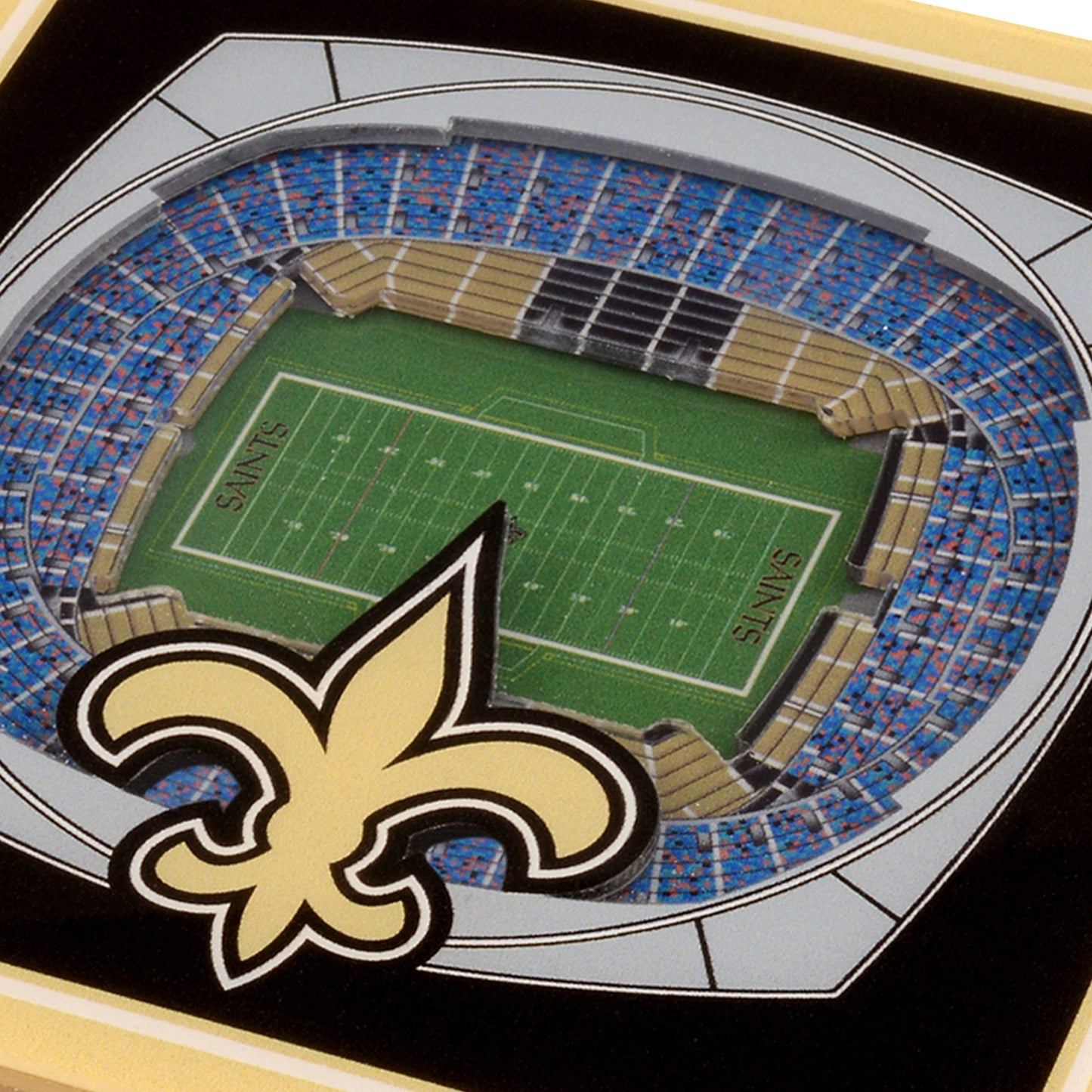 YouTheFan NFL New Orleans Saints 3D StadiumView Coasters - Mercedes-Benz Superdome
