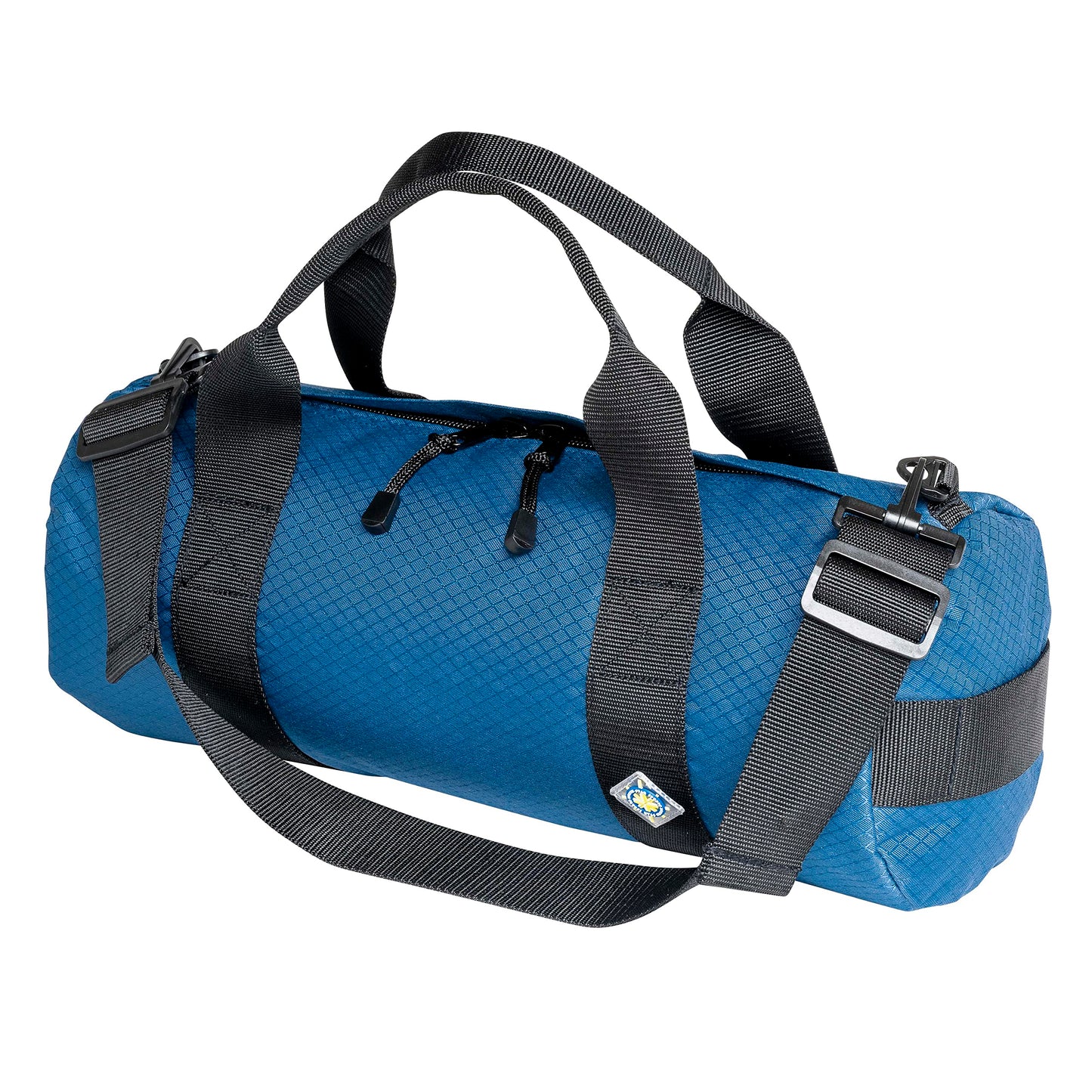 North Star Sports Large Duffle Bag for Travel & Heavy Duty Gym Bag | Foldable & Weatherproof Tactical Gear Bags for equipment, or as Carry on Travel Duffel Bags (8"X 8", 14 Liter, Pacific Blue)