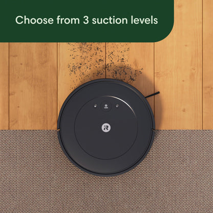 iRobot Roomba Vac Robot Vacuum (Q011) - Power-Lifting Suction, Alexa, Quieter Cleaning Mode, Multi-Surface Cleaning, Cleans in Neat Rows, Easy to use, Self-Charging