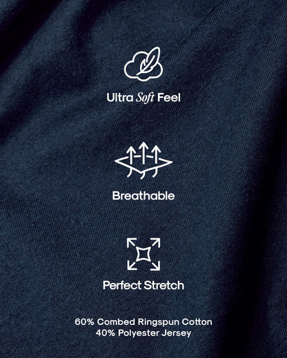 True Classic Mens T-Shirts – Short Sleeve Crew Neck T Shirts for Man, Cotton Blend Plain Novelty Men's T-Shirts, Pack of 3, Variety, M