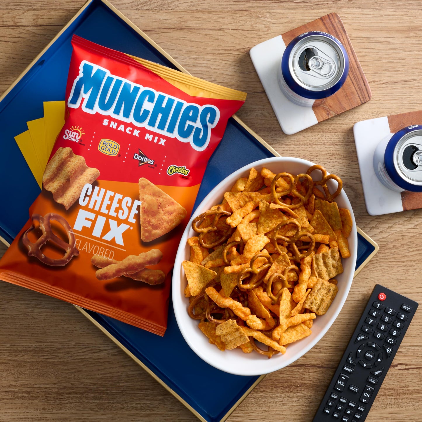 Frito-Lay Cheesy Mix 6 Flavor Variety Pack, Single Serve Bags (40 Pack), Doritos, Cheetos, Lay's, Munchies, SunChips