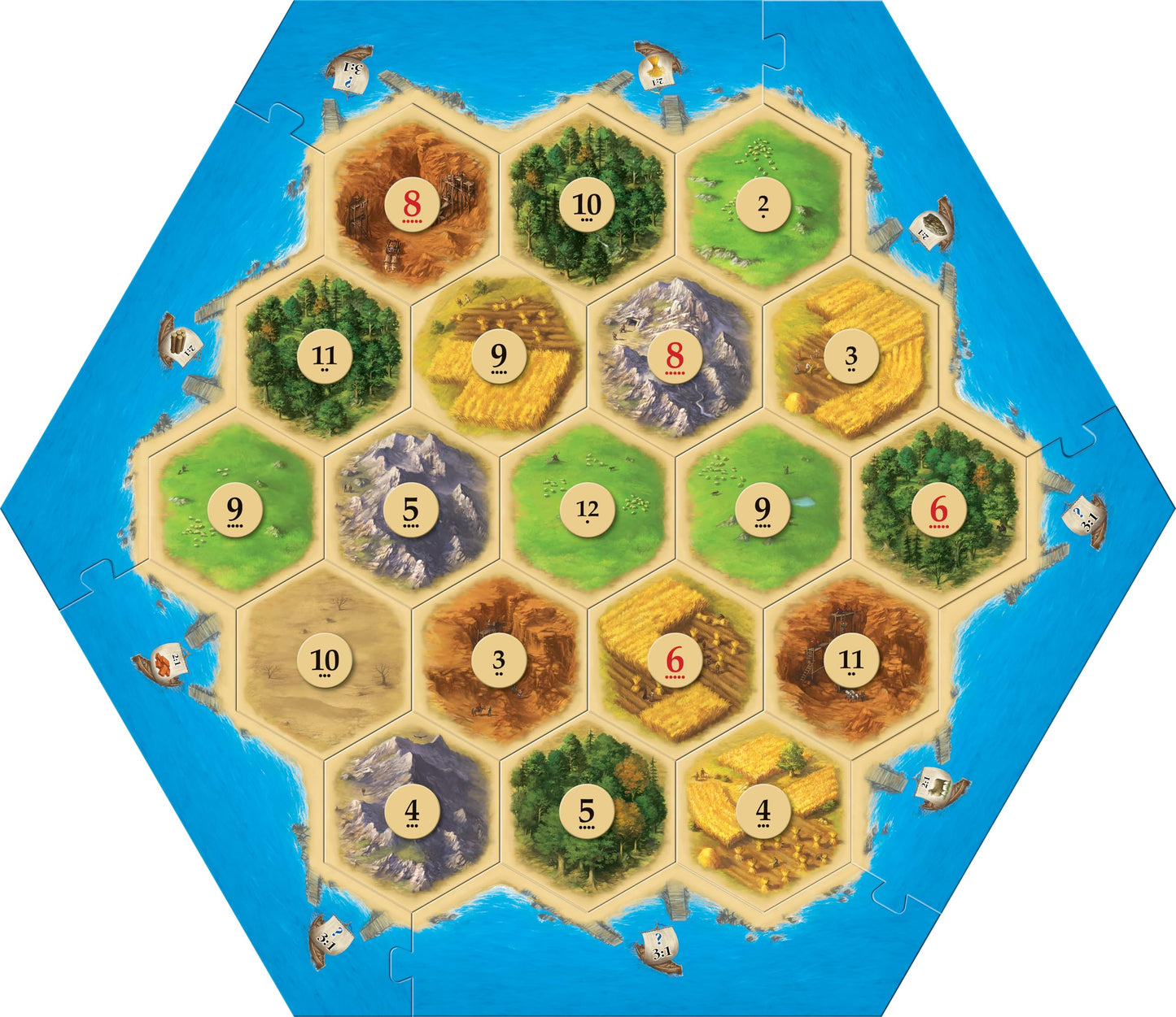 CATAN Board Game - Embark on a Journey of Discovery and Trade! Civilization Building Strategy Game, Family Game for Kids & Adults, Ages 10+, 3-4 Players, 60-90 Minute Playtime, Made by CATAN Studio