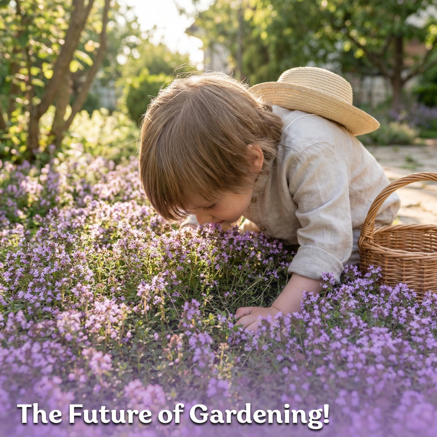 KVITER 20,000 Creeping Thyme Seeds (Thymus Serpyllum) – Wild Thyme, Aromatic Ground Cover, Purple Perennial Flower Seed Packets – Great Non GMO Herb Seeds for Outdoor Garden, Landscapes & Paths