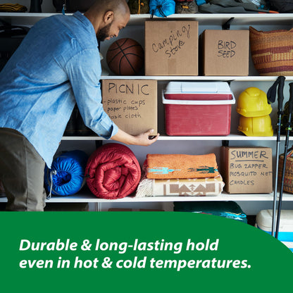 Duck HD Clear Packing Tape Refills - 6 Rolls of Strong Heavy Duty Packing Tape for Shipping and Moving, Boxes and Packaging - 1.88 In. x 54.6 Yards - 3" Core - Clear (441962)