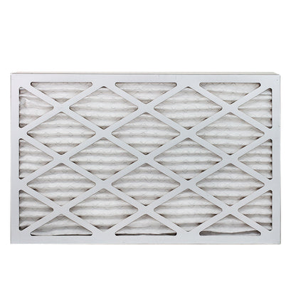 Filterbuy 16x25x1 Air Filter MERV 8 Dust Defense (4-Pack), Pleated HVAC AC Furnace Air Filters Replacement (Actual Size: 15.50 x 24.50 x 0.75 Inches)