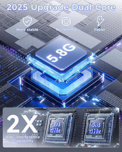 Wireless CarPlay Adapter for Apple iPhone, Converts Wired Connections to Wireless CarPlay, Zero delay, Plug-and-Play, Compatible with Apple iPhone iOS 10+ Systems and Various Vehicles（Silver）