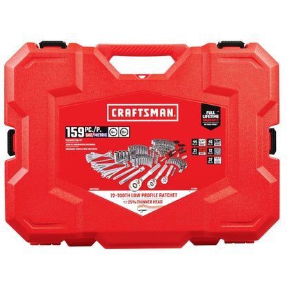 CRAFTSMAN 159 Piece Mechanics Tool Set (CMMT12125)