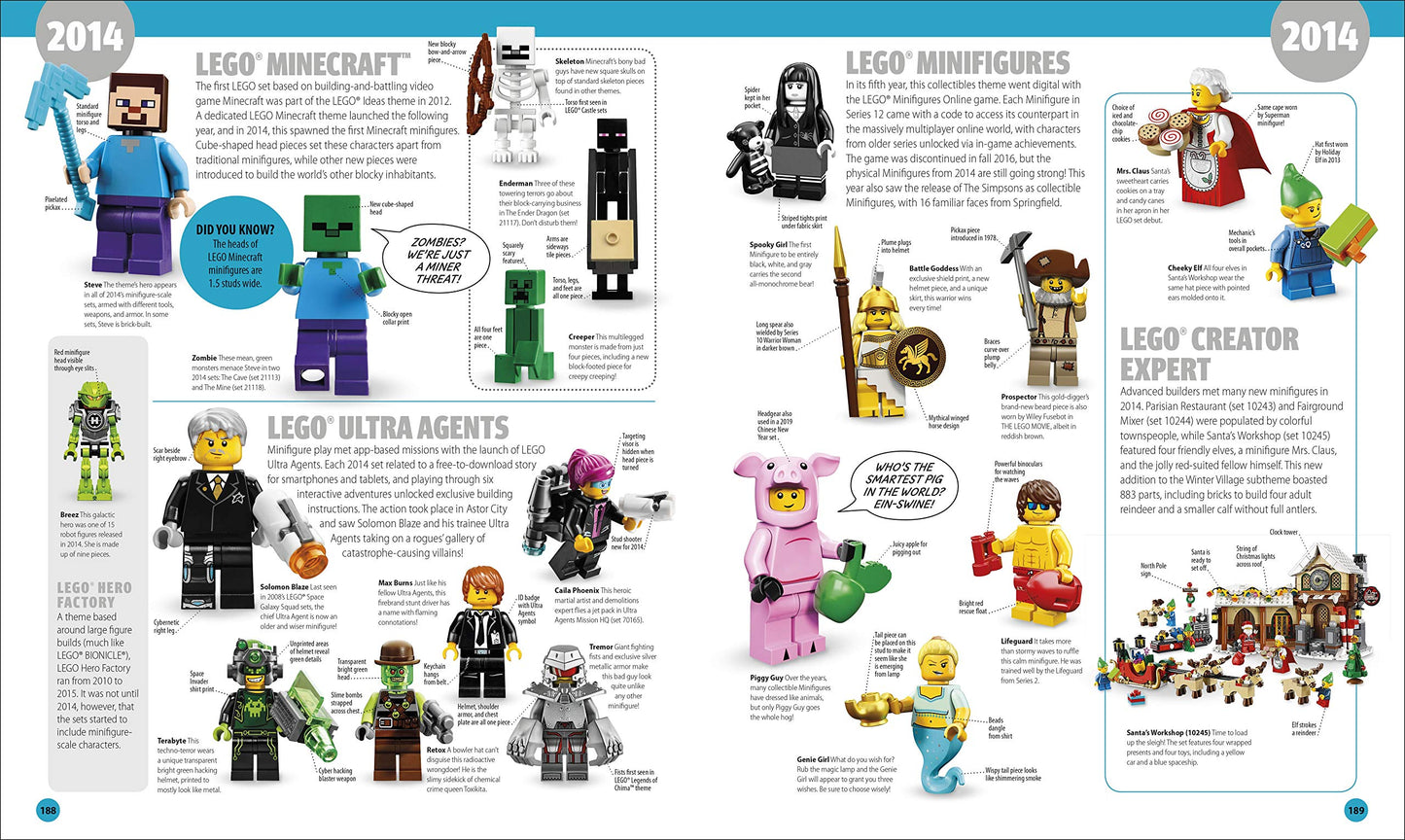 LEGO® Minifigure A Visual History New Edition: With LEGO Spaceman Minifigure!