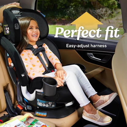 Graco Turn2Me 3-in-1 Convertible Car Seat, Manchester, Featuring Headrest and Harness Adjust, Easy Installation and Steel Reinforced Frame