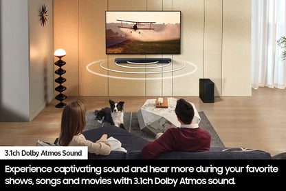 SAMSUNG Q-series 3.1ch. Dolby ATMOS Soundbar with Q-Symphony HW-Q6CC